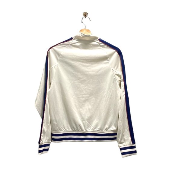 Footlocker Mens Zip Up Track Jacket Cream Size S Retro Streetwear Athleisure - Picture 10 of 12